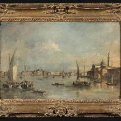 San Giorgio Maggiore dalla Giudecca di Francesco Guardi